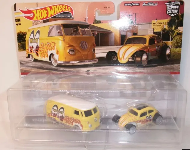 Hot Wheels Premium Car Culture Volkswagen T1 Panel Bus/Fusca personalizado