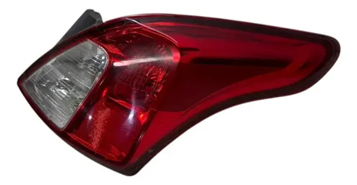 Lanterna Traseira Direita Nissan Versa Com Detalhe  Direito/passageiro Vermelho