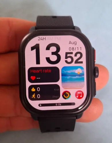 Smartwatch Zeblaze Beyond 3 Pro Usado - Preto