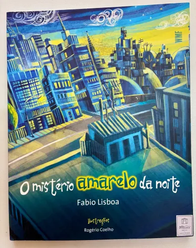 livro infantil o mistério amarelo da noite