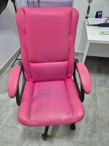Cadeira presidente pink