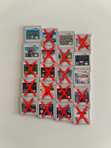 Nintendo 3Ds Jogos Originais (Loose) - Valores na Descrição