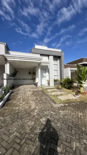 Casa em Condomínio para Venda em Monte Mor, Condomínio Monterrey, 3 dormitórios, 1 suíte, 