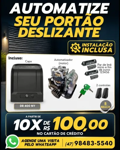 Automatizador para portões 