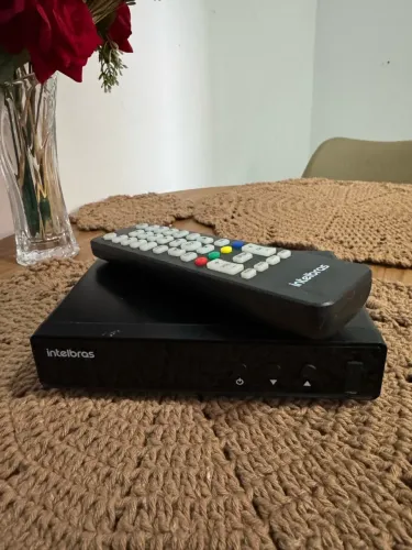 Conversor Digital TV Intelbras CD 902 com Controle Remoto - Excelente Estado