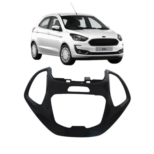Moldura Painel Central Ford Ka 2013 2020 Preto