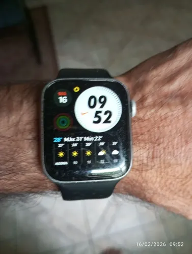 Smart watch séries 4 preto único dono (usado)