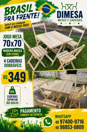 Renove seu ambiente com as mesas e cadeiras da dimesa distribuidora de mesas e cadeiras