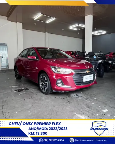 Chevrolet Onix Sedan Plus Premier 1.0 12V TB Flex Aut. 4P 2023