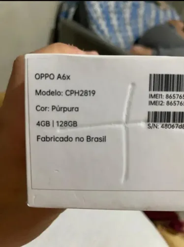 Vende-se celular OPPO A6X 