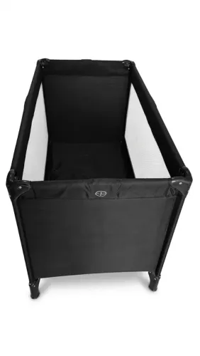 Berço Portátil Cercado Desmontável Preto Mastela