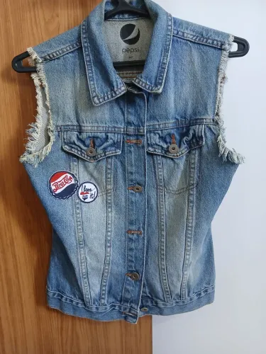 Jaqueta Roqueira,Tam. PP-Marca Pepsi 