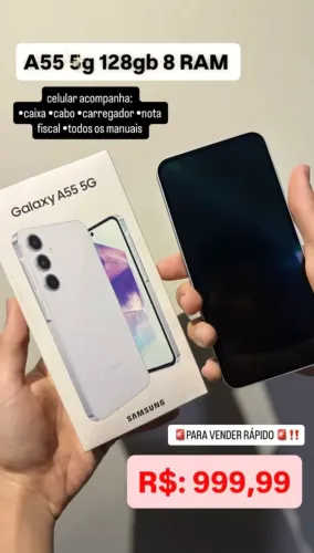 VENDO SANSUNG A55 5g 128gb 8 ram TODO ORIGINAL?