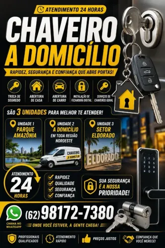 Chaveiro em Goiânia