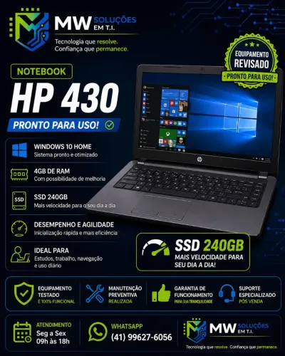Notebook HP 430