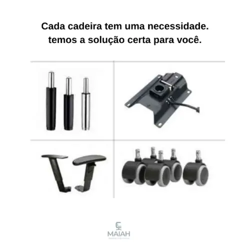  Manutenção e recuperação de cadeiras de escritório