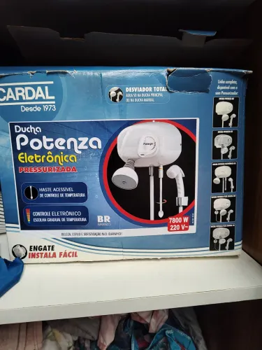 Ducha Potenza Cardal Eletrônica + filtro de brinde