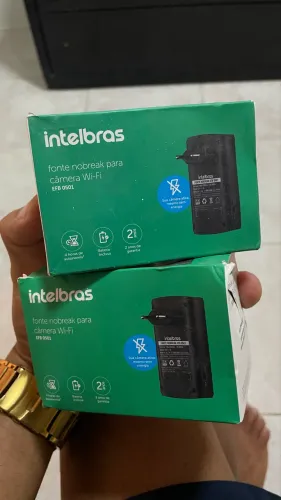 Fonte nobreak para câmera intelbras