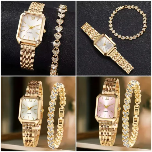 Kit de relógio com pulseira