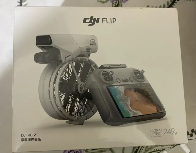 DRONE DJI FLIP STANDARD COM TELA