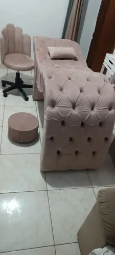 Kit Maca + cadeira + apoio dos pés