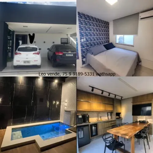 Leo vende, bairro Sim, 2|4 suíte, piscina, goumert, veja fotos