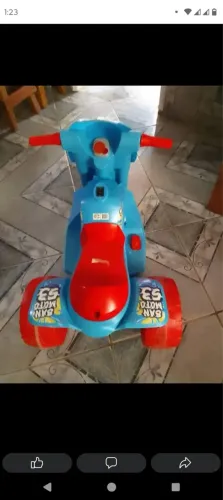 Moto elétrica pra criança 