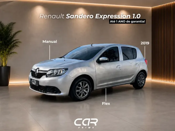 Renault Sandero Expression Flex 1.0 12V 5P 2019