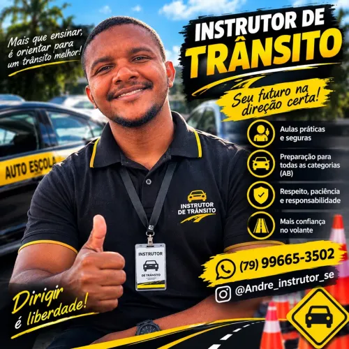 Instrutor de trânsito  credenciado pelo detran 