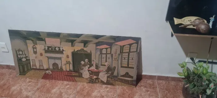 Quadro de Tapeçaria Decorativa