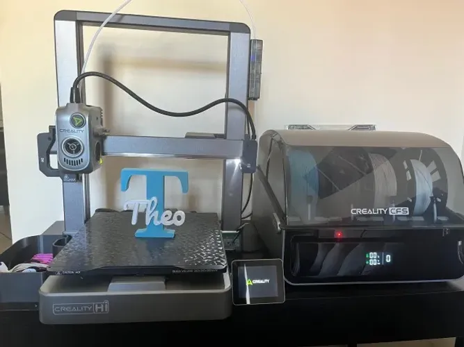 Kit Completo 3D: Creality Hi Combo Multicolor + 13x PLAs + Mesa Holográfica