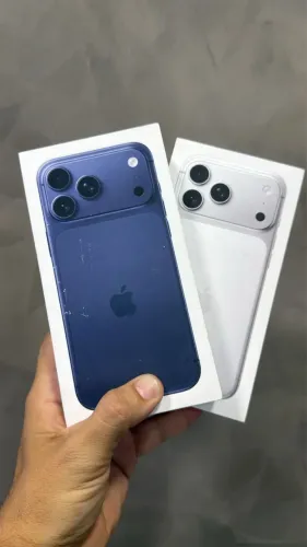 iphone 17 pro max 256gb azul, laranja e branco (LACRADO!!)