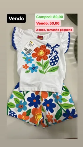 Roupa infantil menina
