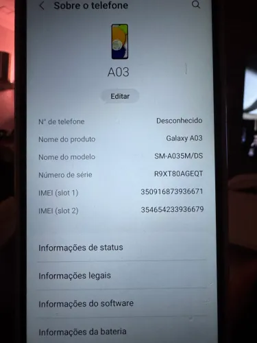 Samsung a03
