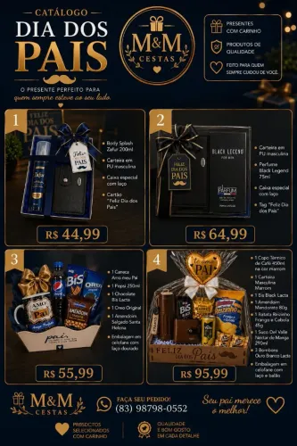 Presentes disponíveis para Pronta entrega 