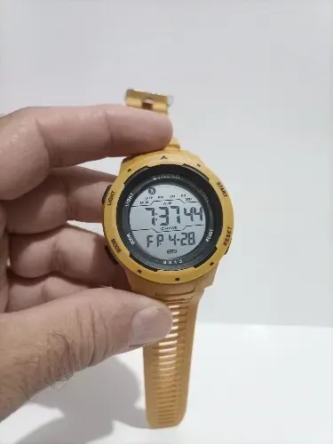 Relógio Digital Synoke Amarelo