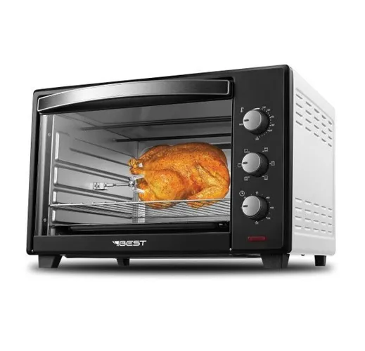 Forno Eletrico Best 48 Litros Plus Preto/Branco 220V 2000W