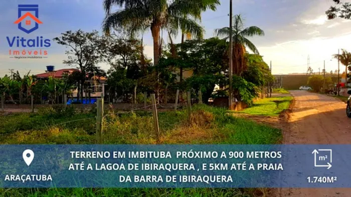 Terreno em Imbituba,localizado no bairro Araçatuba, medindo 1740m²