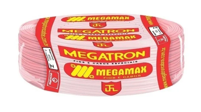 cabo flexivel 2 5mm megatron(distribuidora jk eletonicos honestidade e qualidade)