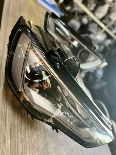 Farol Audi A3 2016 Original Liso sem recuperado, novissimo, loja @audicarautopecas