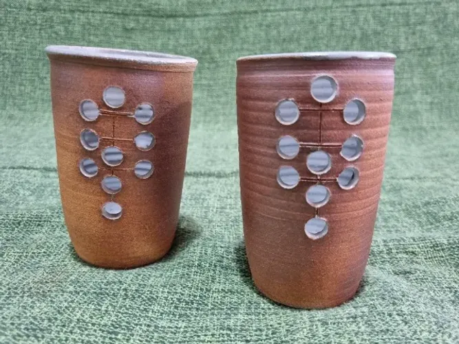Suporte de cerâmica para velas ou incenso