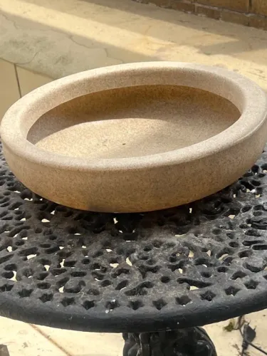 [novo] Vaso Bacia Safira 10 Bege Afort Original (35 x 10 cm) c/ etiqueta