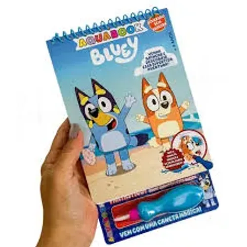 Aquabook Livro Infantil de Colorir com Pincel - Diversão sem Sujeira - Pinte com água