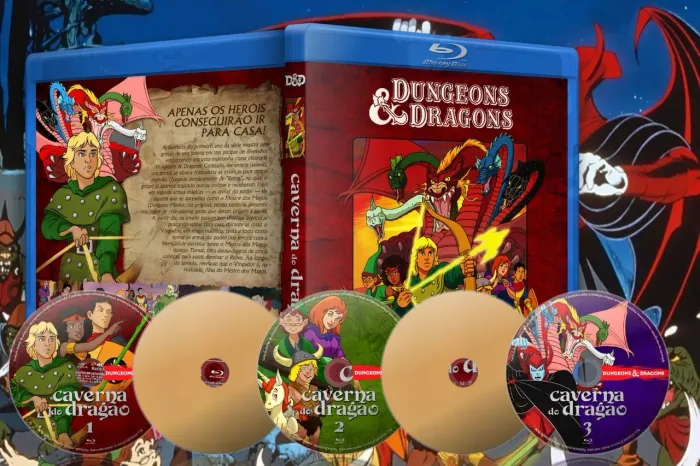 CAVERNA DO DRAGÃO BLU-RAY EDIÇÃO DE COLECIONADOR