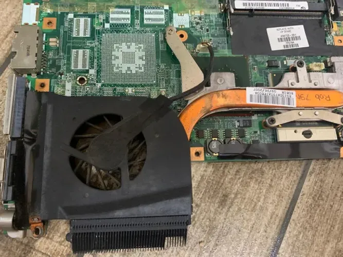cooler e dissipador notebook hp 6000