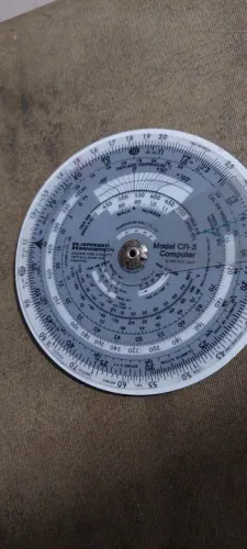 Computador de Voo Jeppesen Sanderson Model CR-2