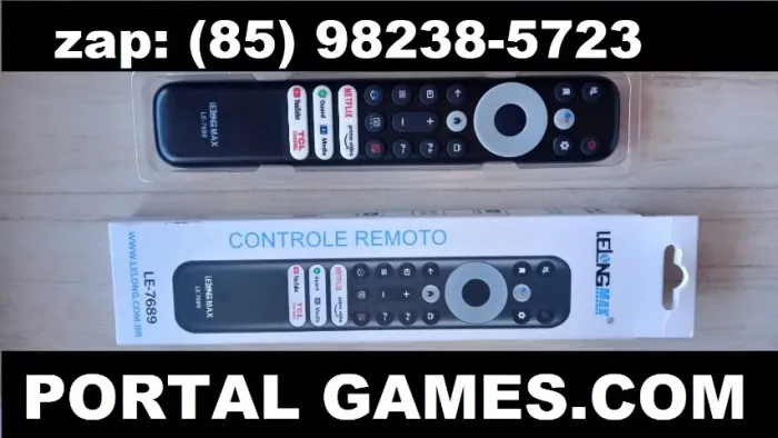 controle para tv tcl novo na caixa e so pegar e usar