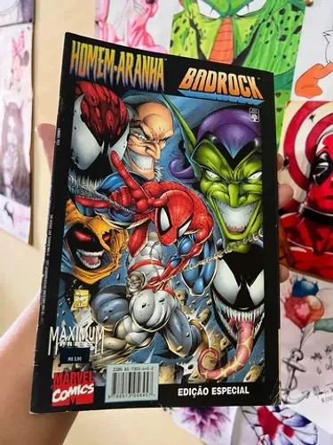 Homem Aranha e Badrock edição especial de 1998