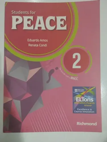 Livro Students for peace 2