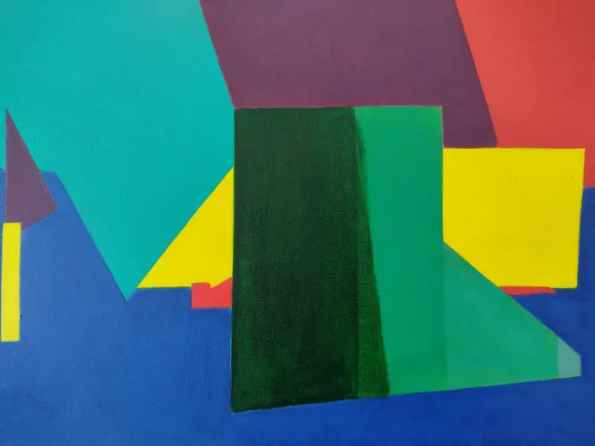 Acrílico sobre tela 30x40 cm abstrato 7